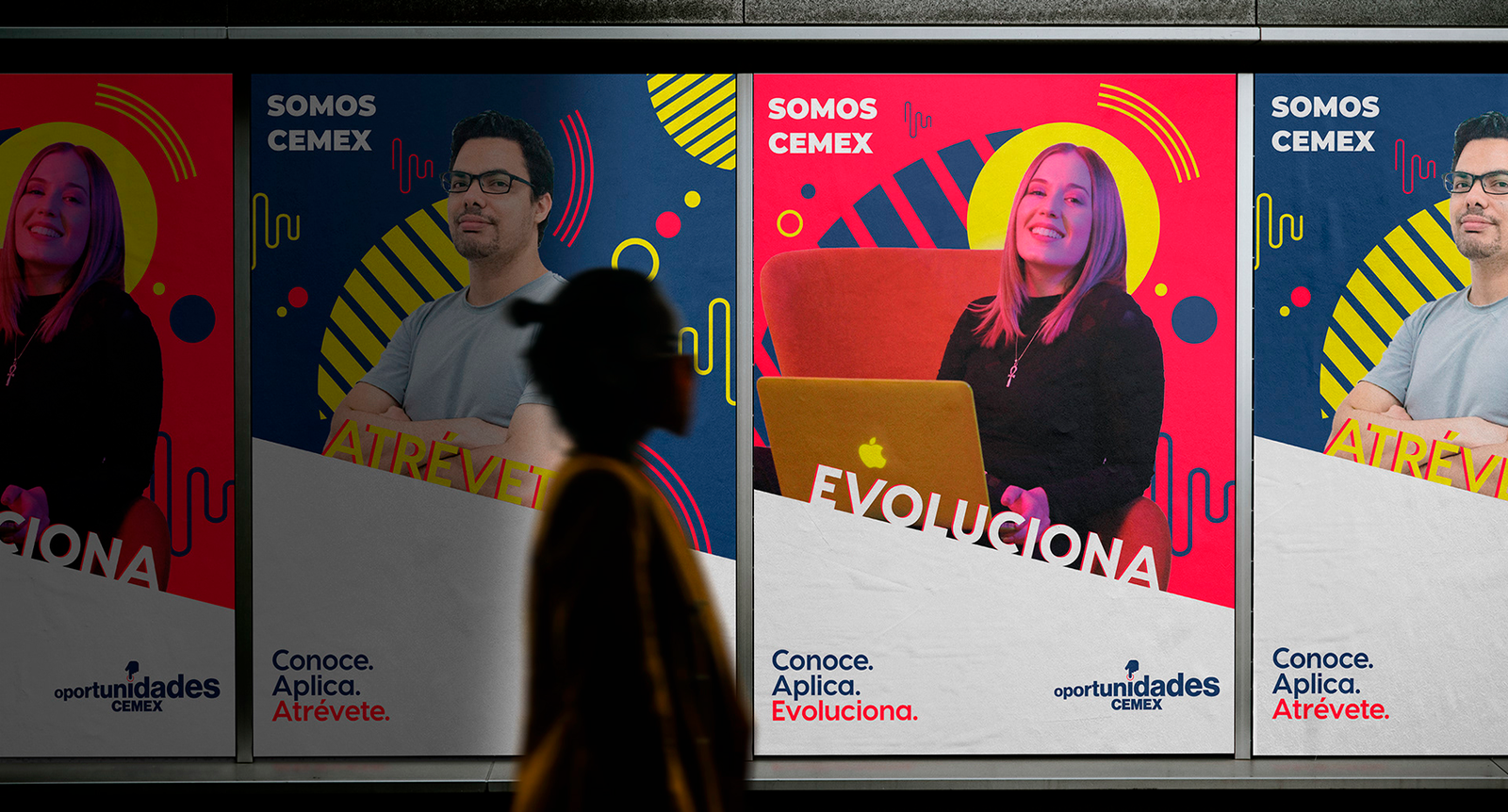 Identidad gráfica desarrollada por Studio ATO para CEMEX