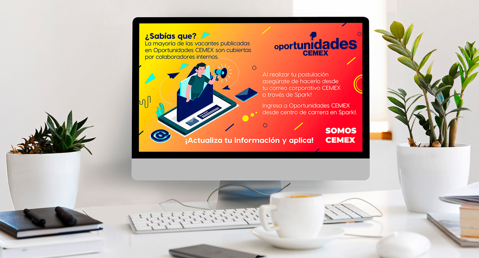 Campaña interna corporativa CEMEX creada por Studio ATO