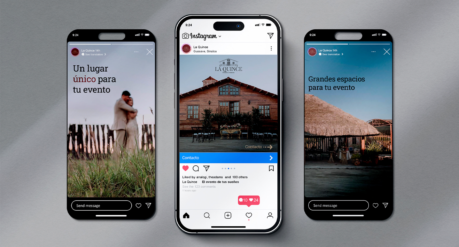 Instagram MockUp Post and Stories